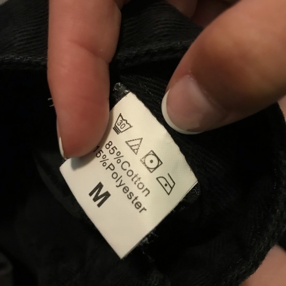 Black Jean Shorts - Picture 3 of 3